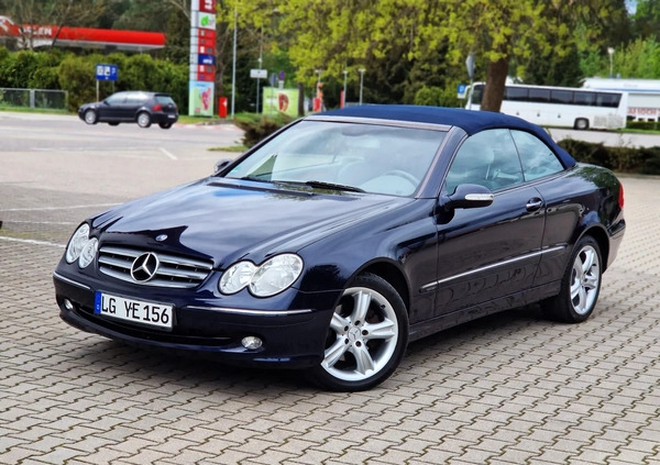 Mercedes-Benz CLK cena 28900 przebieg: 147000, rok produkcji 2005 z Gościno małe 742